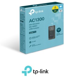 USB WiFi TPLINK T3U Dual Band Tamaño Mini AC13