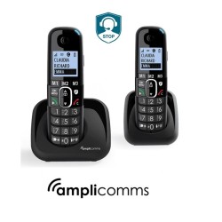 Teléfono Inalámbrico Dect Amplicomms BigTel 1502