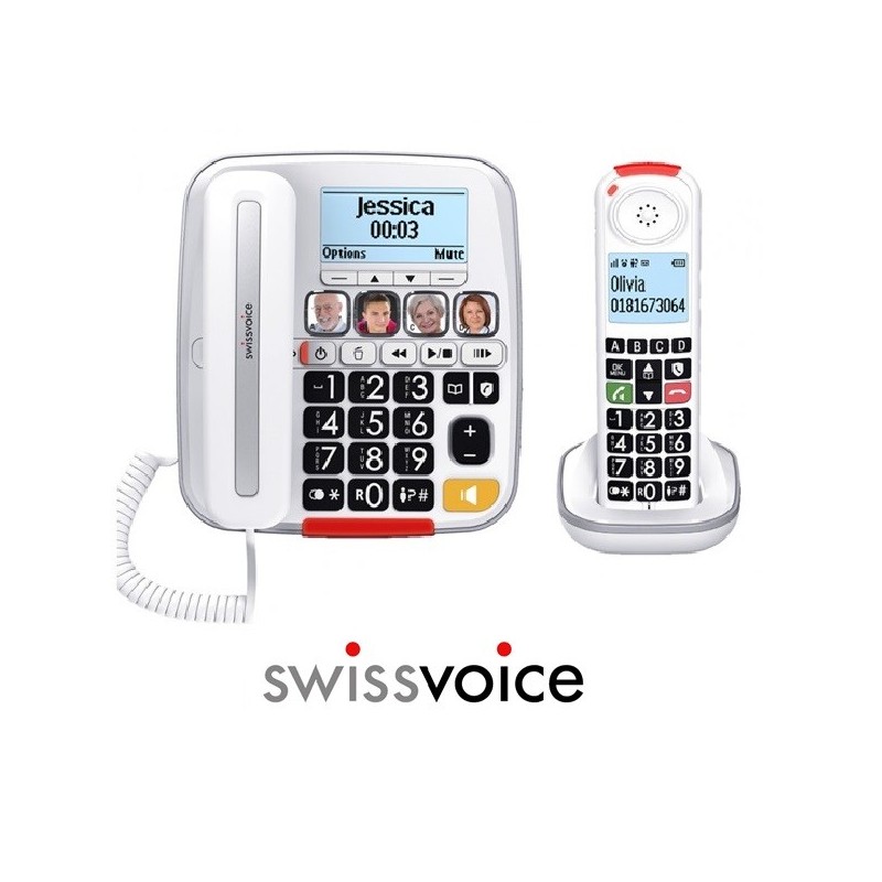 Teléfono Combo SwissVoice Xtra 3355