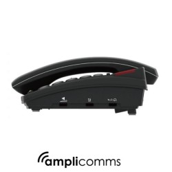 Teléfono Analógico Amplicomms BigTel 48 Plus Negro