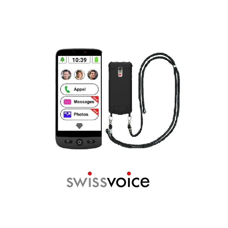 Teléfono Movil SwissVoice S510M  Cárcasa Nómada