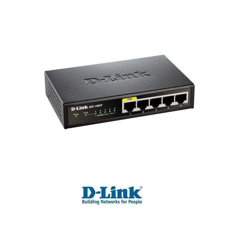 5PORT 10100MBPS WITH ONE POE