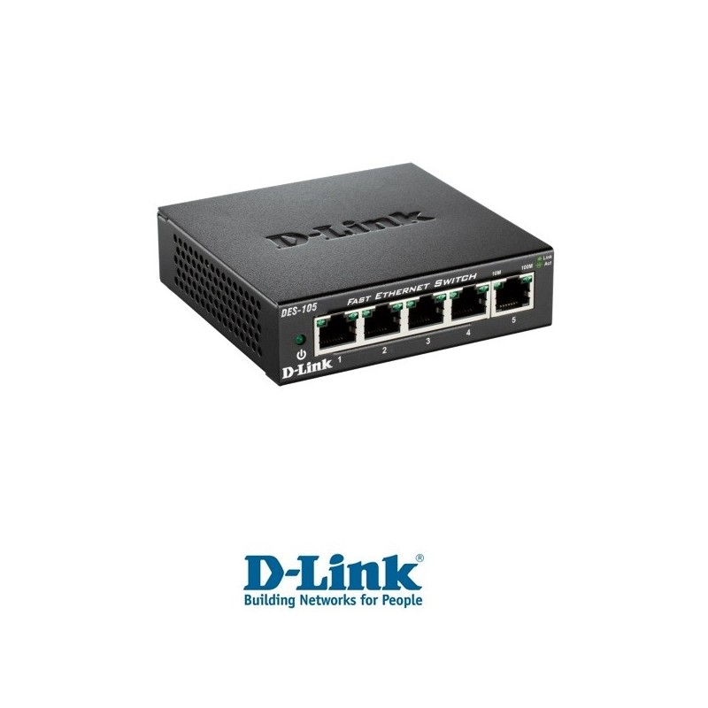 5PORT 10100MBPS UNMANAGED SW
