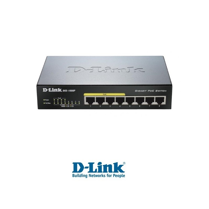 8PORT 101001000MBPS DESKTOP