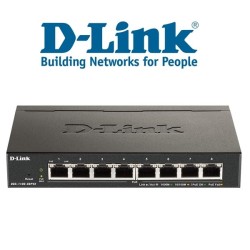 Switch 8Port PoE Gigabit Smart Managed 64W