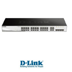 Switch 24 Puertos 101001000MBPS  4PO SFP