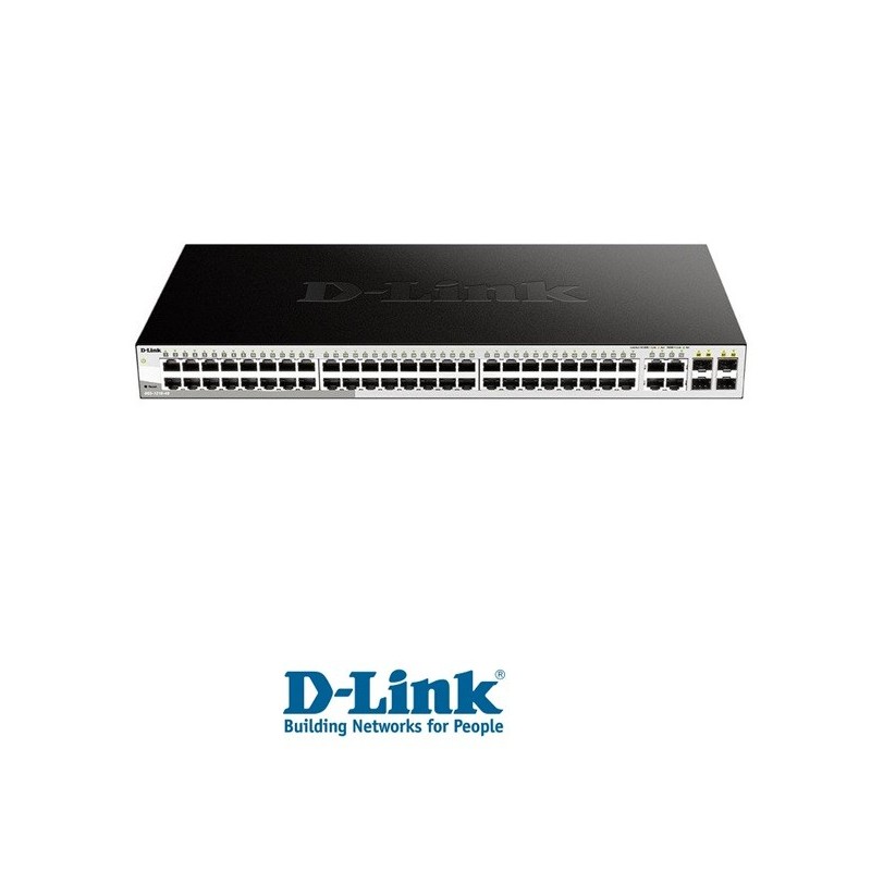 Switch Dlink 48Port 101001000Mbps Gigabit Smart