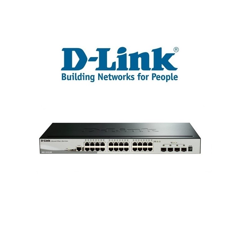 Switch Dlink 24Port 101001000Mbps Stackable