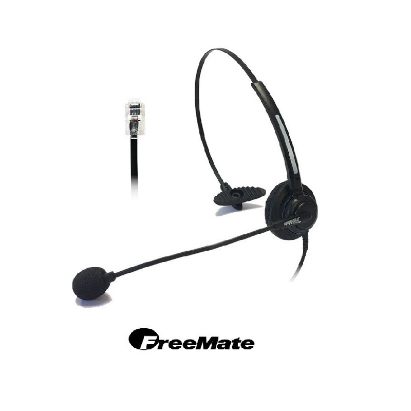 Auricular Freemate DH011U Micro Flexible RJ9 Dire