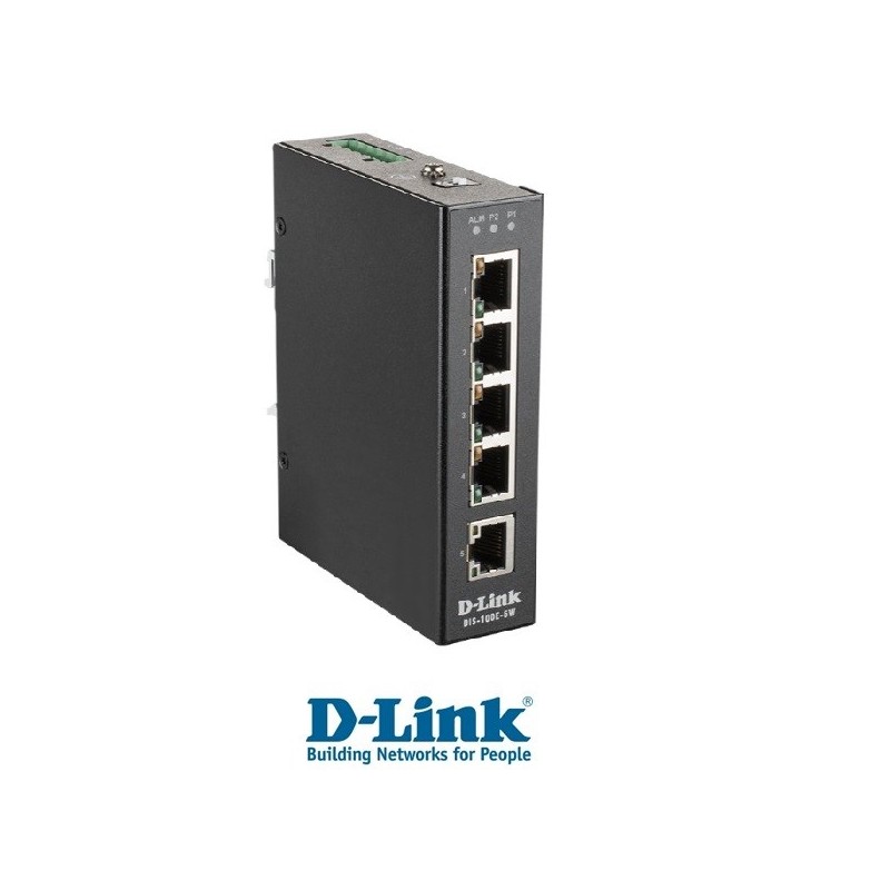 5 PORT UNMANAGED SWITCH WITH 5