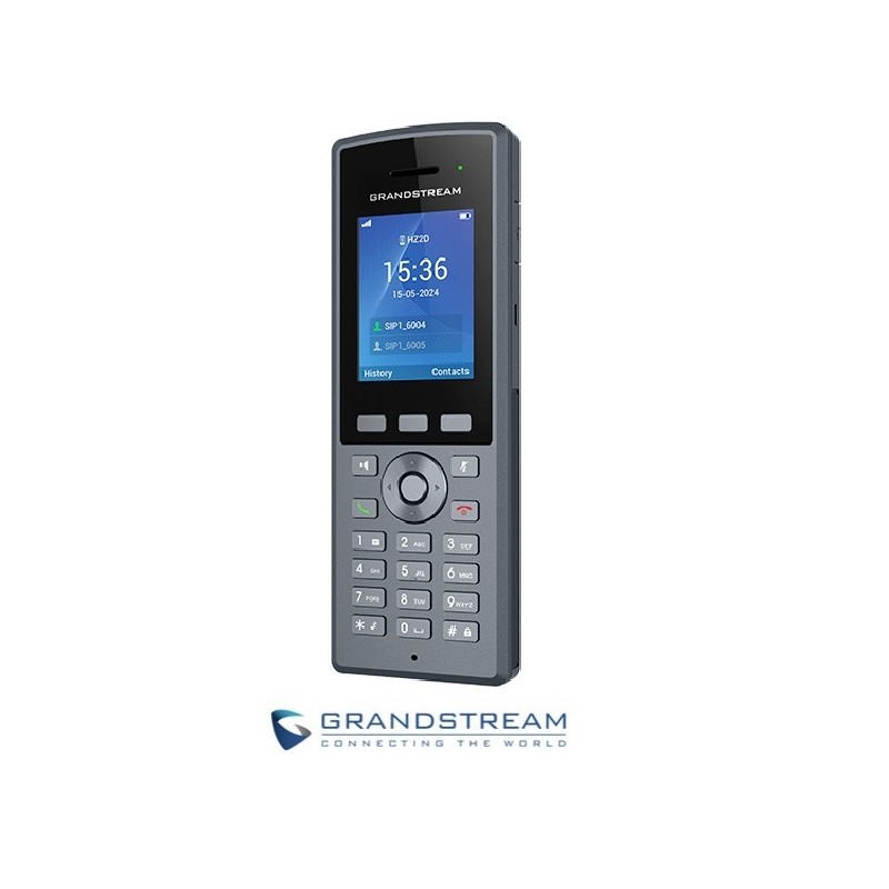 Teléfono IP DECT Grandstream con 20 cuentas SIP