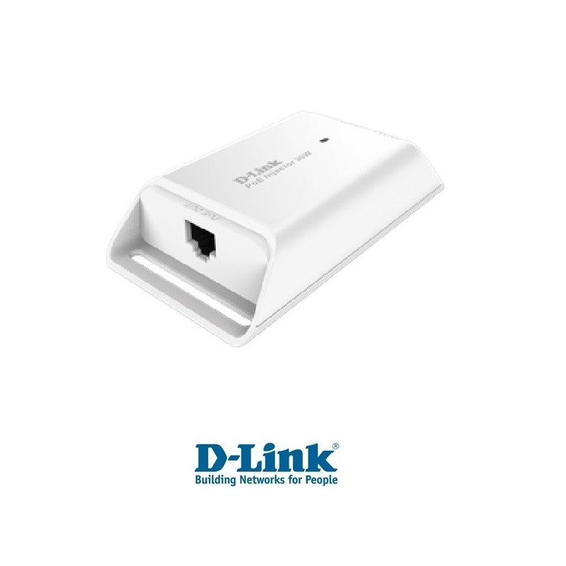 Inyector PoE DLink 1Port Gigabit 30W