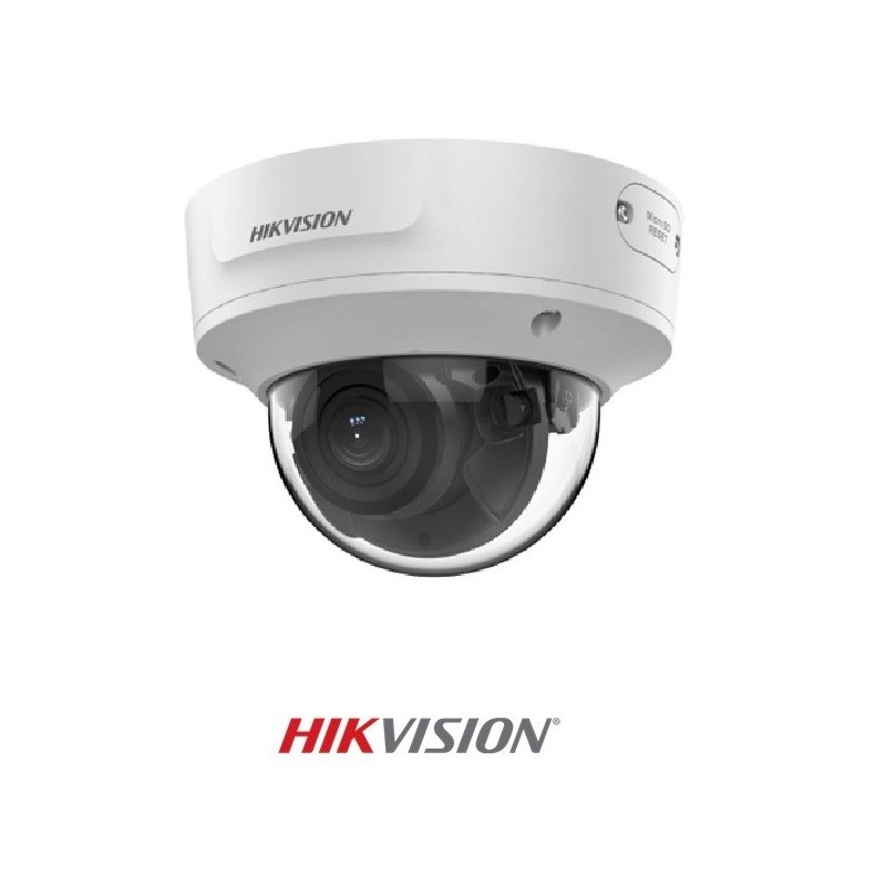 Cámara minidomo IP de 8MP Varifocal motorizada T