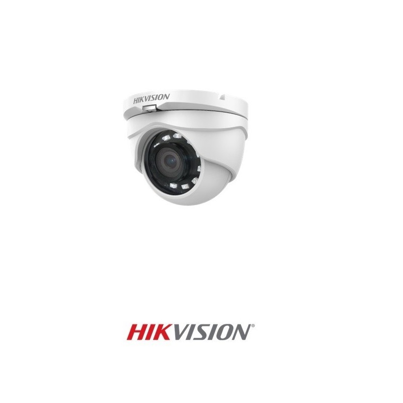 Cámara minidomo HDTVI 4 en 1 Hikvision resolució