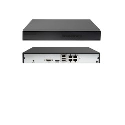 Grabador en red Hikvision para 4 Cámaras IP de res