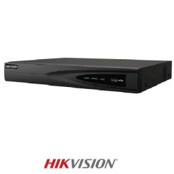 Grabador IP de 4 canales  PoE H265 Capacidad 