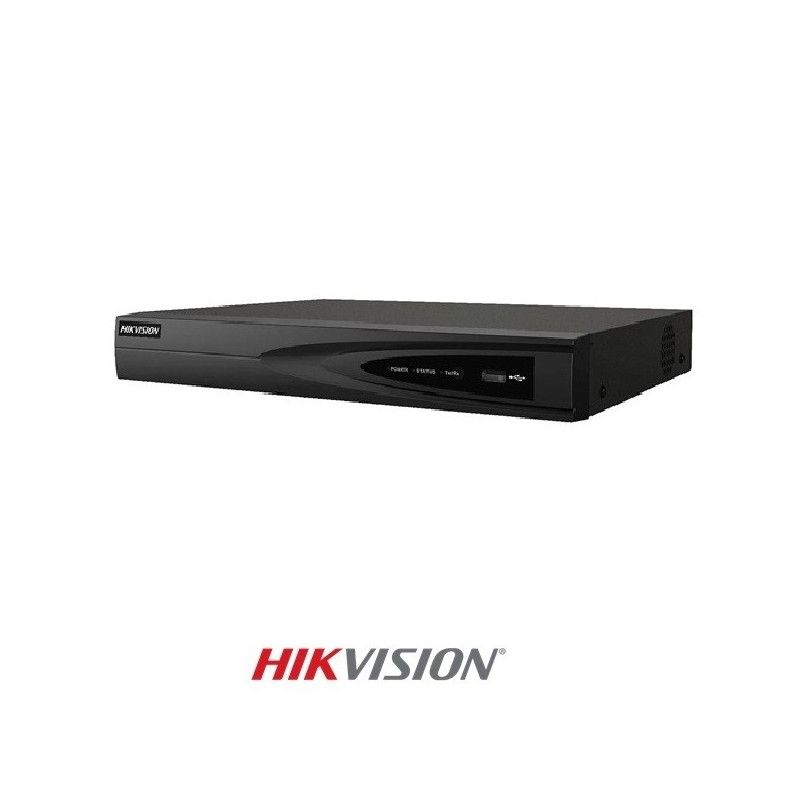 Grabador IP de 4 canales  PoE H265 Capacidad 