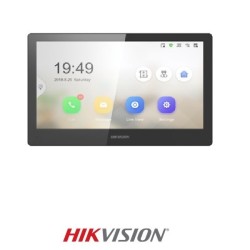 Estación IP de interior Hikvision con pantalla tác