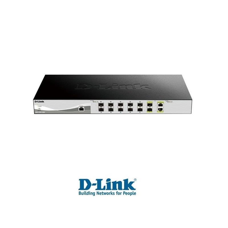 Switch DLINK DXS121012SC 12 Puertos 10x10 puert