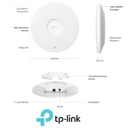 Punto Acceso TpLink o WiFi 7 de montaje en tech