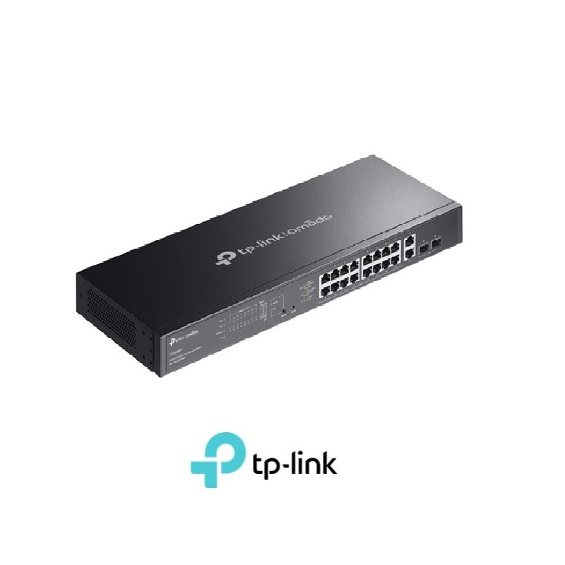 Switch TPLink Omada ES220GMP 20 Puertos PoE de