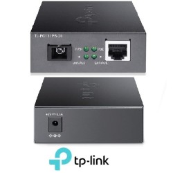 TpLink 10100Mbps WDM Media Converter 1 port poe