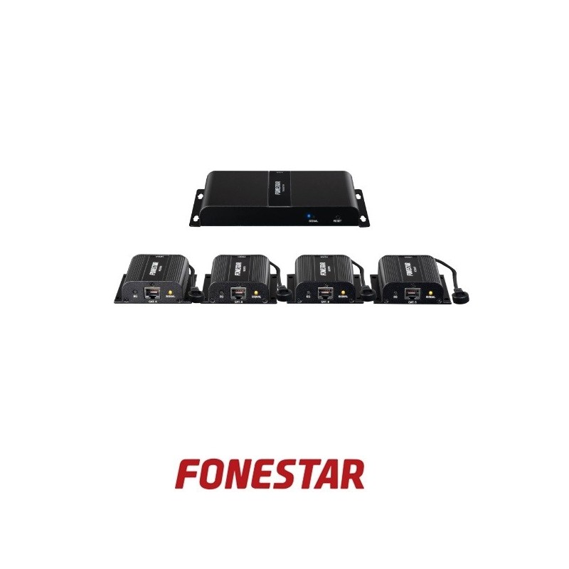 Distribuidor Fonestar extensión HDMI 1 x 4