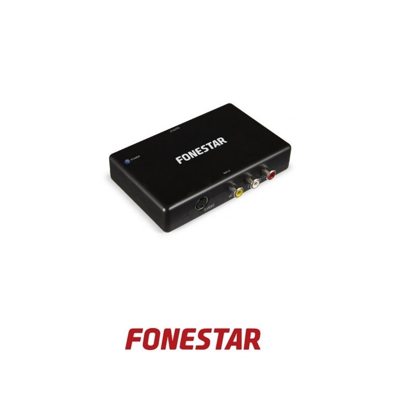 Convertidor CVBS o SVídeo a HDMI
