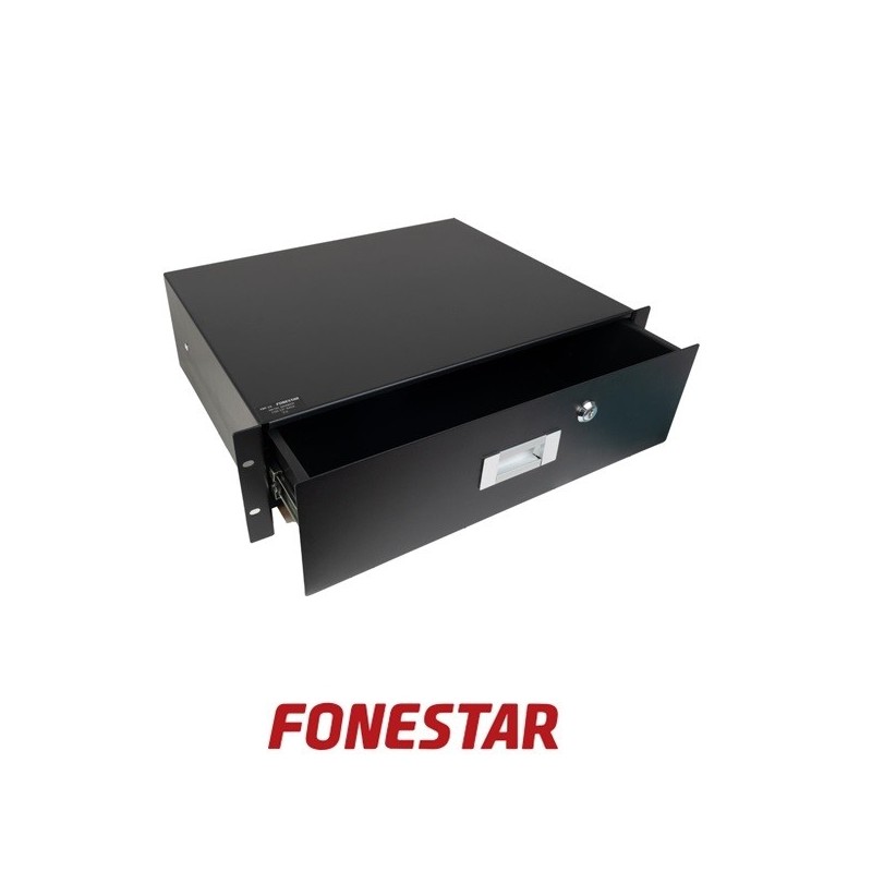 CAJON METALICO RACK 19 3 U