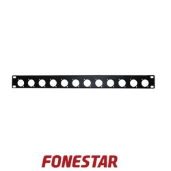 PANEL FRONTAL 1U XLR RACK 19