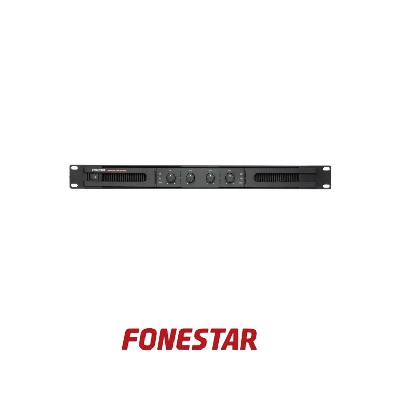 Etapa de potencia 1 U de rack 4x400w