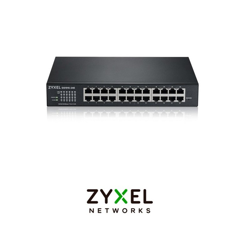 Swistch Zyxel 24 Puertos GbE Smart Híbrido