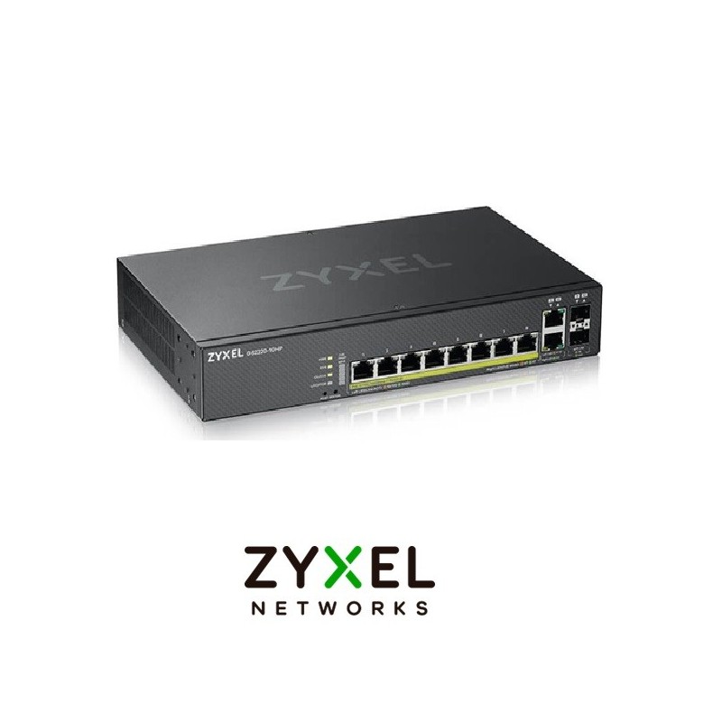 ZYXEL GS222010HPEU region8port GbE L2 PoE