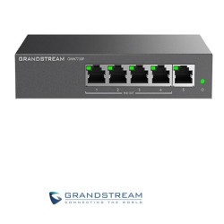 Switch GrandStream 5 puertos 4 con POE