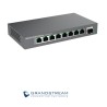 Switch GrandStream 8 puertos y 1 puerto de fibra S