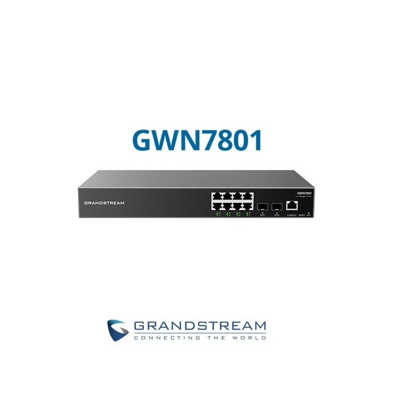 Switch Grandstream GWN7801 8 puertos Gigabit Ethe
