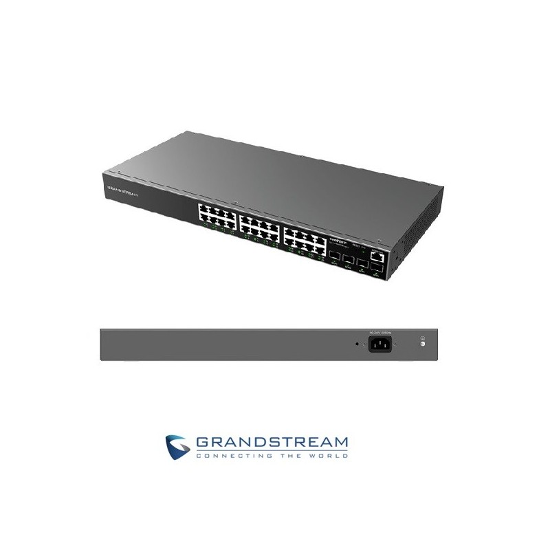 Switch Grandstream GWN7803P 24 puertos PoE Layer