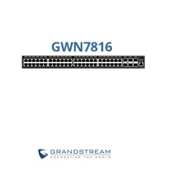Switch GrandStream 48 puertos Gigabit Ethernet y 6