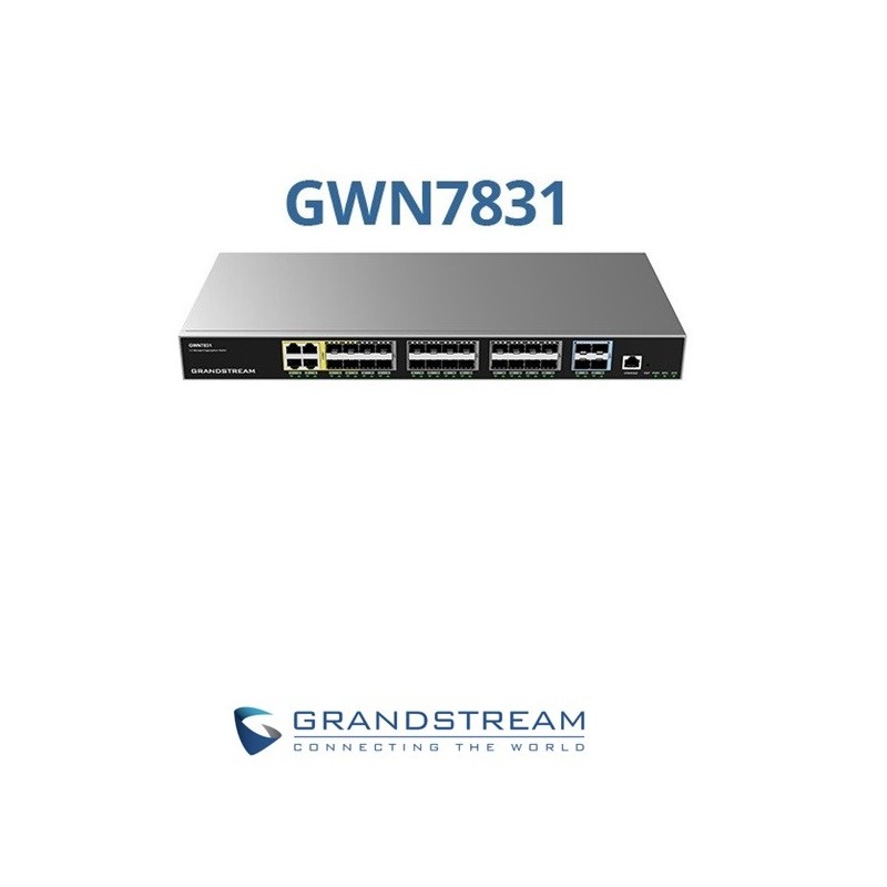 Switch Grandstream GWN7831 4 Puertos Combo SFP