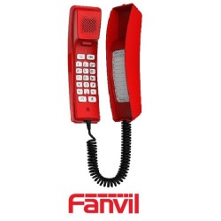 Teléfono IP FANVIL H2U Rojo 2 Cuentas SIP