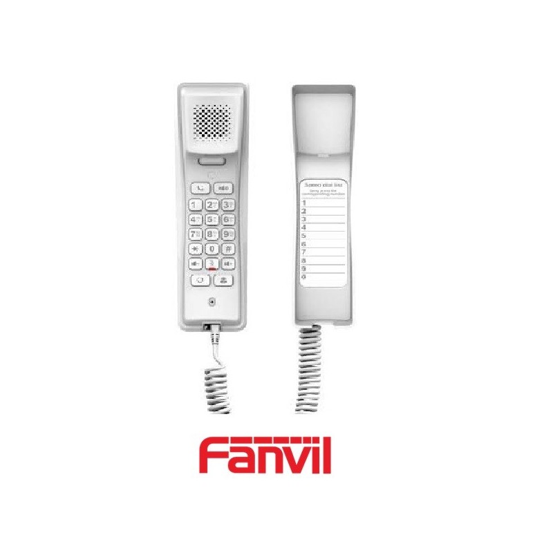 Teléfono IP FANVIL H2U Blanco 2 Cuentas SIP