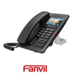 Teléfono WIFI IP FANVIL H5W Negro con Wifi 2 línea