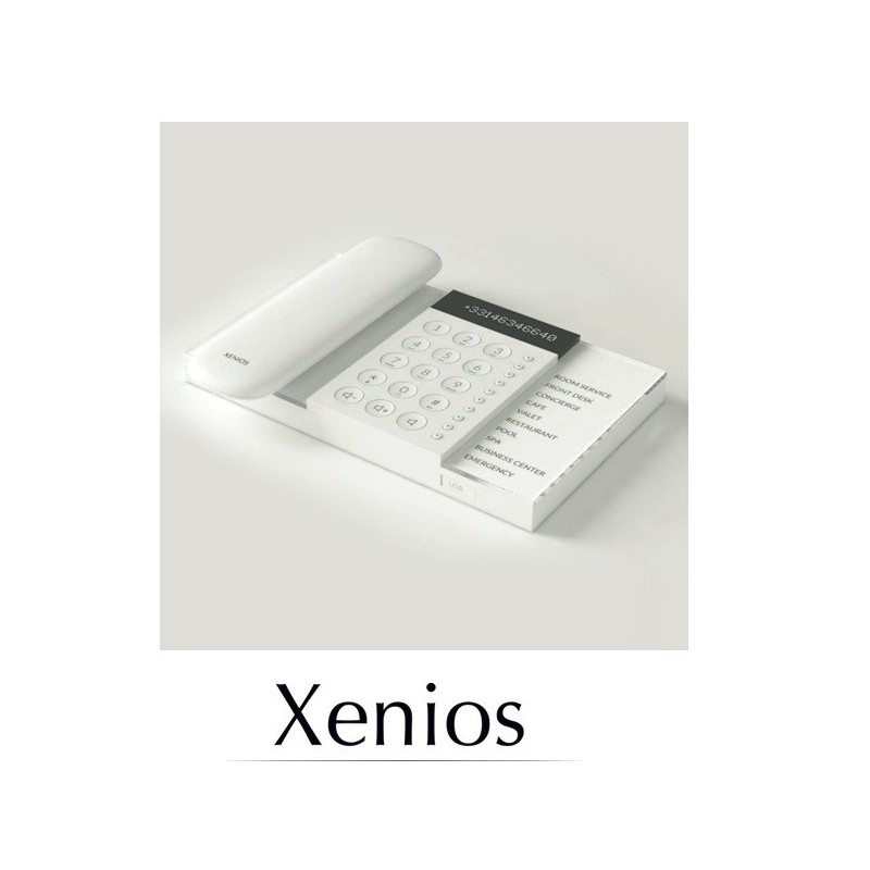 Teléfono Xenios Concept One Sip cordless Dect Whit