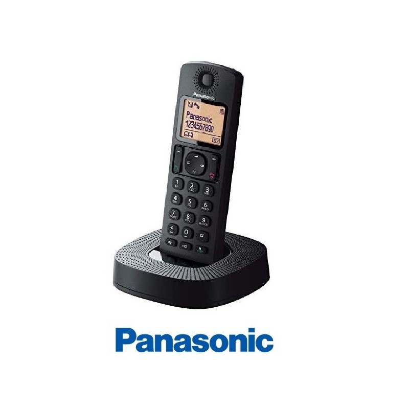 Teléfono Panasonic Dect KXTGC310SPB Negro