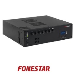 Amplificador de megafonía multizona 600w