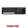 Amplificador Fonestar multizona 4x40W RMS  5 IN  4 OUT.