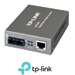 Convertidor TpLink RJ45 a 1000Mbps a fibra multim