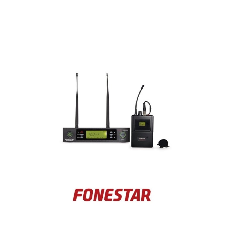 Sistema Fonestar Microfonía  1 MIC Solapa, Receptor.