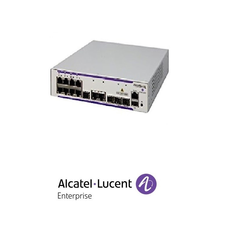 OS6360P10 GigE fixed chassis 8 RJ45PoE 101001g