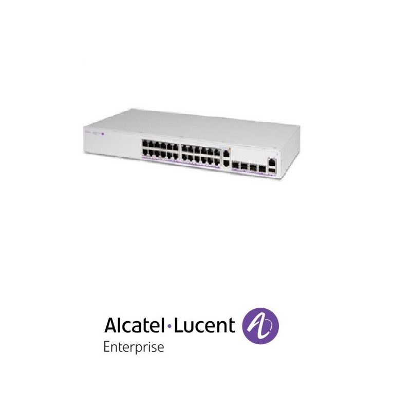 OS6360P24X GigE fixed chassis 24 RJ45 PoE